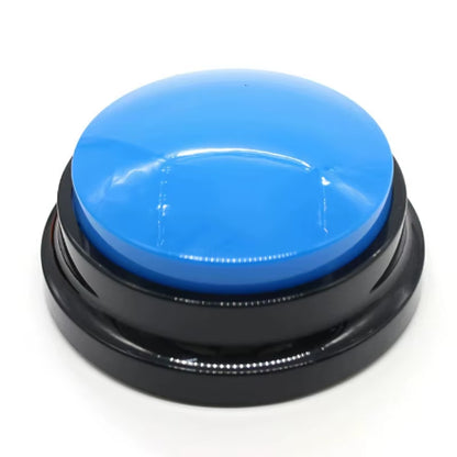 Hot Dog Communication Buttons Voice Recording Button for Pet Training 30 Second Record Playback Funny Gift for Talking