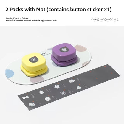 TalkiPaws Smart Button Set – Teach Your Pet to Speak with a Paw