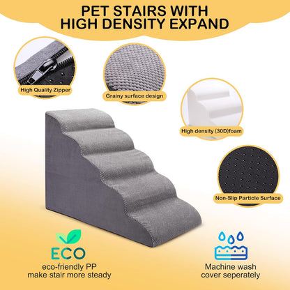 Dog Stairs Ramp for Bed