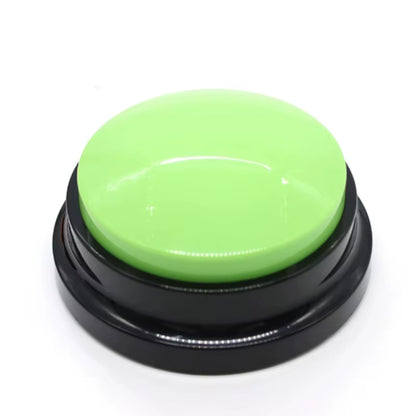 Hot Dog Communication Buttons Voice Recording Button for Pet Training 30 Second Record Playback Funny Gift for Talking